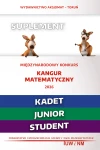 Matematyka z wesołym kangurem - Suplement 2026 (Kadet/Junior/Student)